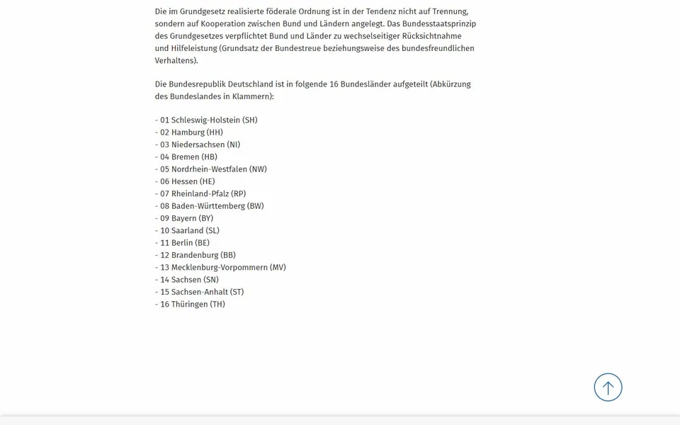 Bremen – Amtliche Länderübersicht des Statistischen Bundesamts