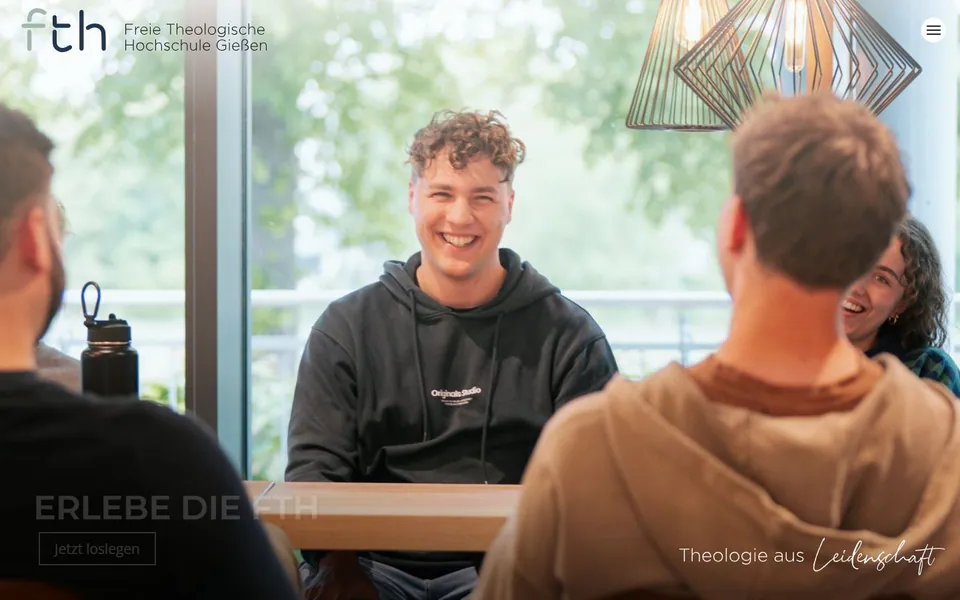 Freie Theologische Hochschule Gießen – Ansicht der Anbieter-Website